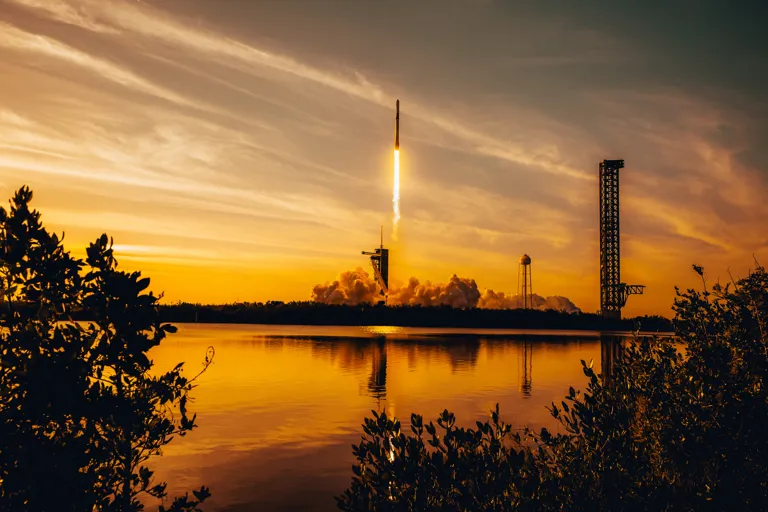 Start einer Falcon 9